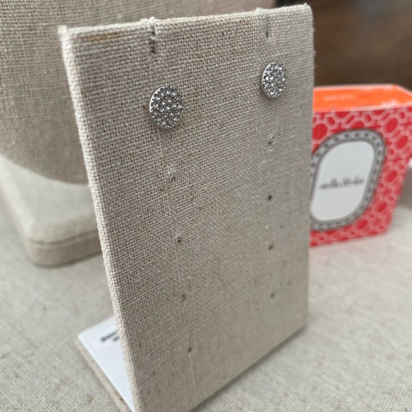Stella & Dot Essential Pave Studs NIB - Picture 3 of 4